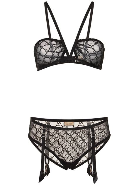 black gucci lingerie|Gucci panties price.